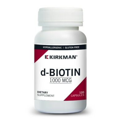 d-Biotin 1000 mcg - Hypoallergenic - 120 capsules