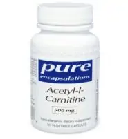 Acetyl-L-Carnitine (500mg) - 60 capsules