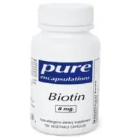 Biotin (8mg) - 120 capsules