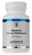 MELATONIN SUBLINGUAL 3 MG. - 60 tablets