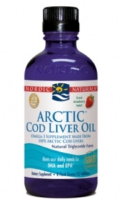 Arctic Cod Liver Oil - Strawberry 8oz