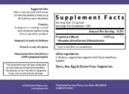 Seriphos - 100 capsules - ingredients