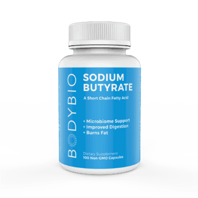 Butyrate (Sodium) - 100 capsules (600mg)