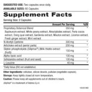 Liver Essence - 30 capsules - ingredients