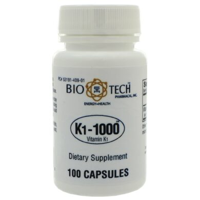 K1-1000 (Vitamin K1) - 100 capsules