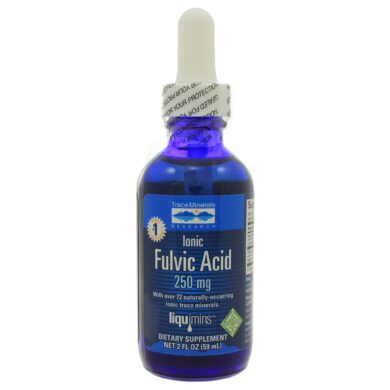 Liquid Ionic Fulvic Acid w/ Concentrace 250mg - 2oz