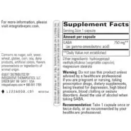 GABA 750mg facts