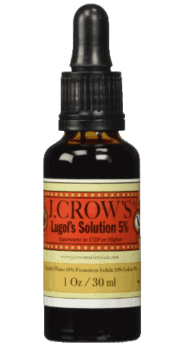 Lugol's Solution of Iodine 5% 1 oz Bottle