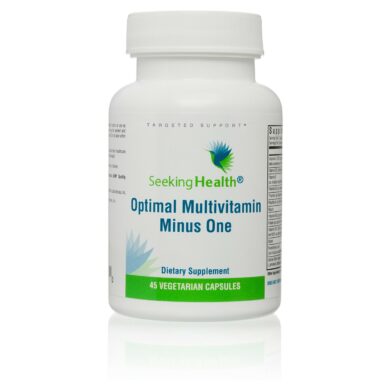 OPTIMAL MULTIVITAMIN MINUS ONE - 45 VEGETARIAN CAPSULES