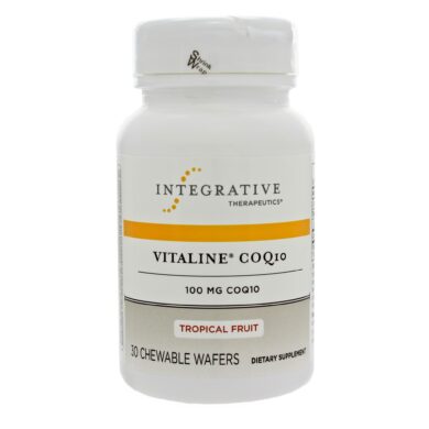 Vitaline CoQ10 100mg Chewable Tropical Fruit