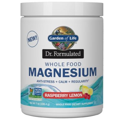 Dr. Formulated Whole Food Magnesium Raspberry-Lemon