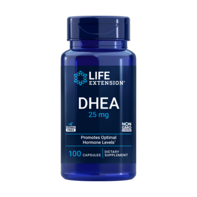 DHEA 25mg - 100 capsules