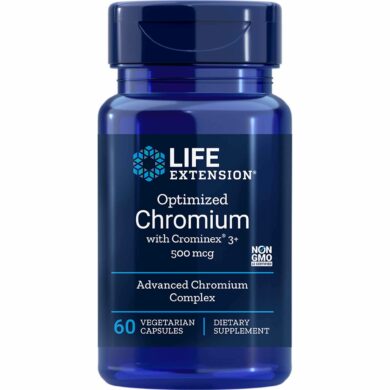Optimized Chromium with Crominex 3+ 500mcg