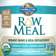 RAW Organic Meal Vanilla 17.1 oz