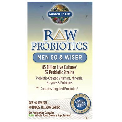 RAW Probiotics Men 50 and Wiser