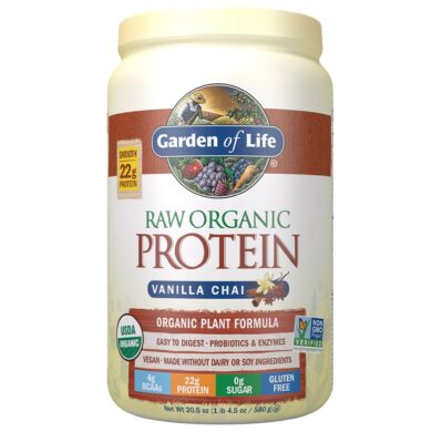 Raw Organic Protein Powder Vanilla Spiced Chai