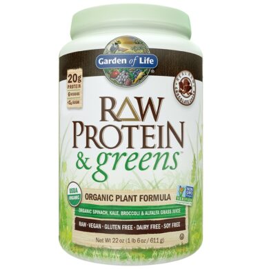 Raw Protein and Greens Chocolate Powder