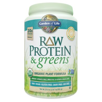 Raw Protein and Greens Light Sweet Powder