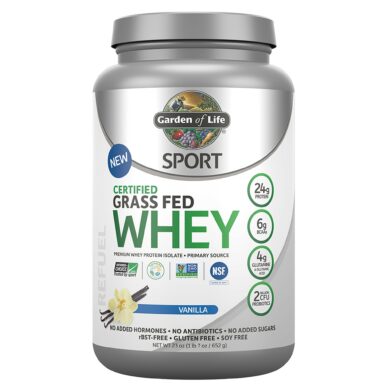 SPORT Grass Fed Whey Protein - Vanilla