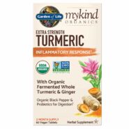 mykind Organics Extra Strength Turmeric Inflammatory Response