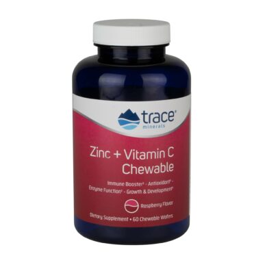 Zinc + Vitamin C Chewable - Raspberry