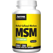 MSM Sulfur 1000 mg 200 vegcaps