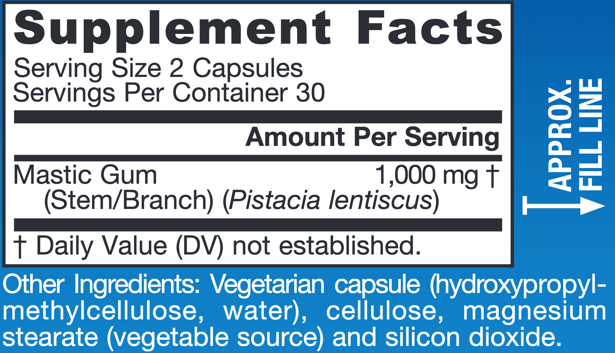 Buy Mastic Gum - 60 capsules Supplement Online