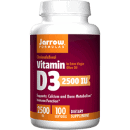 Vitamin D3 2500 IU 100 softgels