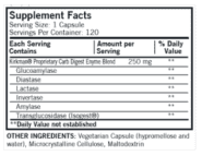 Carb Digest with Isogest