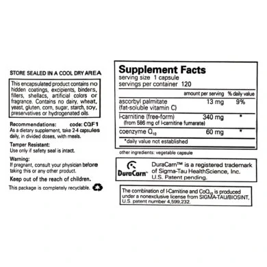 CoQ10 L-Carnitine Fumarate