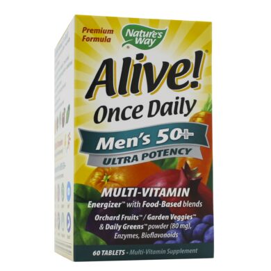 Alive! Once Daily Mens 50+ Multi (Ultra Potency)