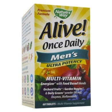 Alive! Once Daily Mens Multi (Ultra Potency)