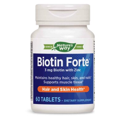 Biotin Forte 3mg with Zinc