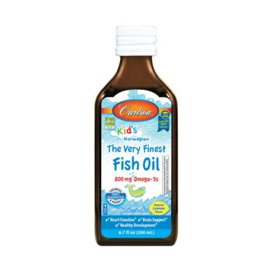 Carlson for Kids Finest Fish Oil Lemon