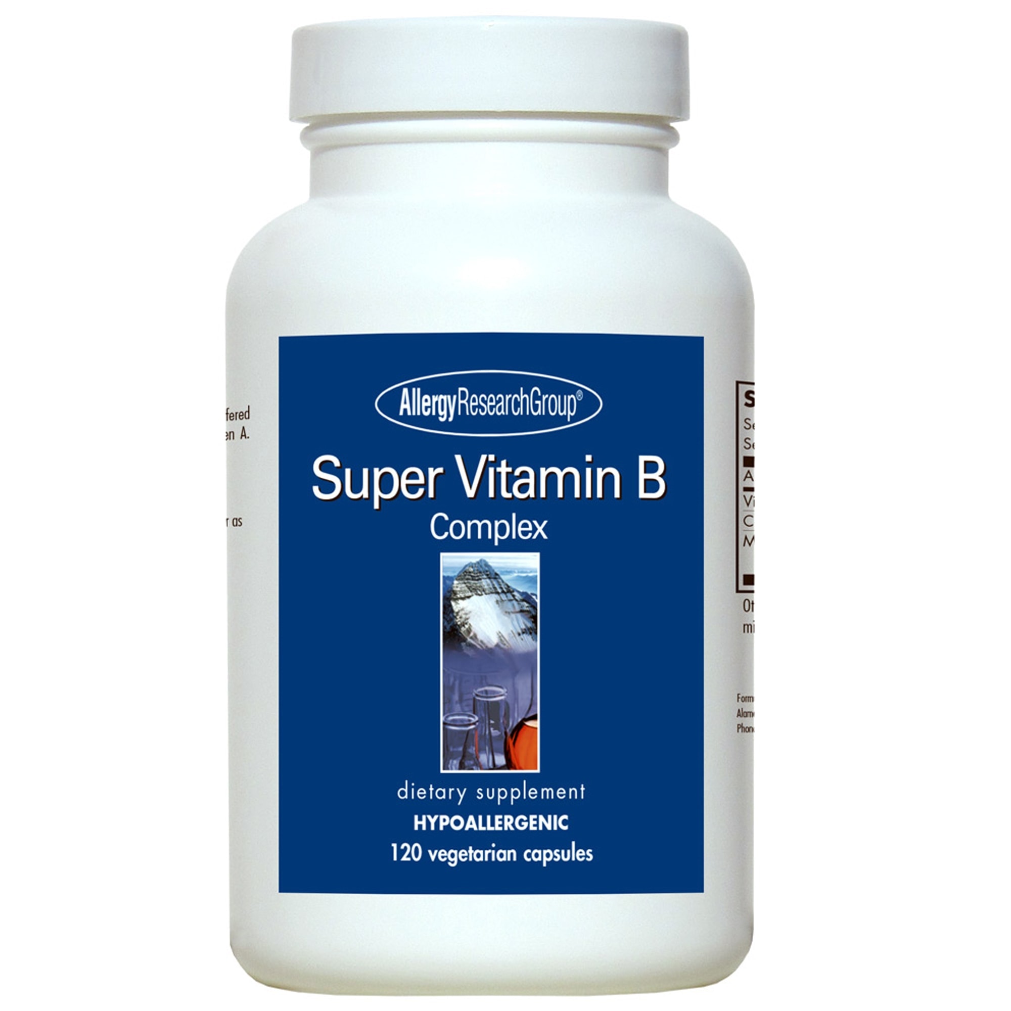 Buy Super Vitamin B Complex 120 capsules Supplement Online Spectrum