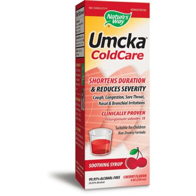 Umcka ColdCare Alcohol Free Cherry Syrup