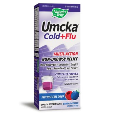 Umcka Cold+Flu Syrup Berry