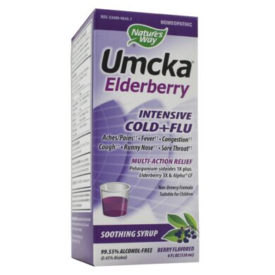 Umcka Elderberry Intensive Cold + Flu Syrup