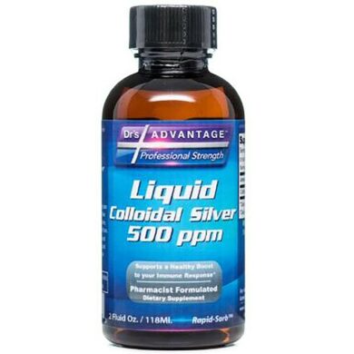 Liquid Colloidal Silver 500ppm