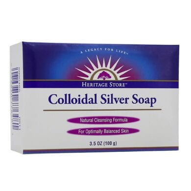 Colloidal Silver Soap Bar - Rosemary