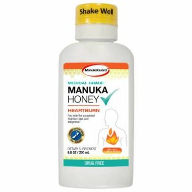 Medical Grade Manuka Honey Heartburn Lemon Peach