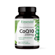 Emerald Labs CoQ10 200mg Bottle (30) Front