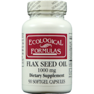 Flax Seed Oil 1000mg - 90 gels