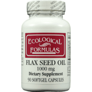 Flax Seed Oil 1000mg - 90 gels