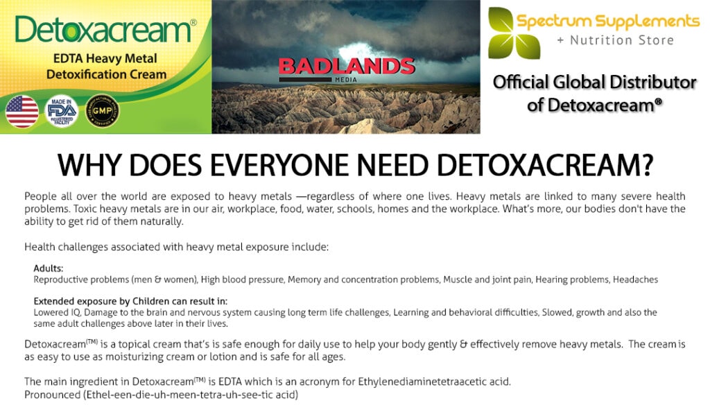 detoxacream badlands spectrum