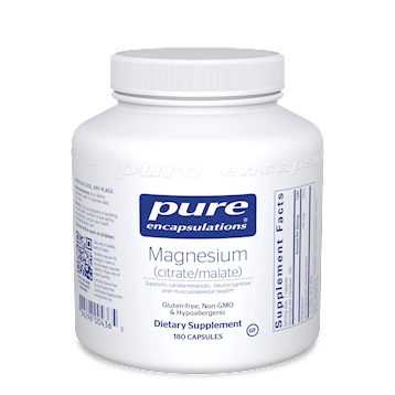 Magnesium Citrate Malate - 180 capsules