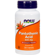 Pantothenic Acid 500mg - 100 capsules