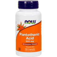 Pantothenic Acid 500mg - 100 capsules